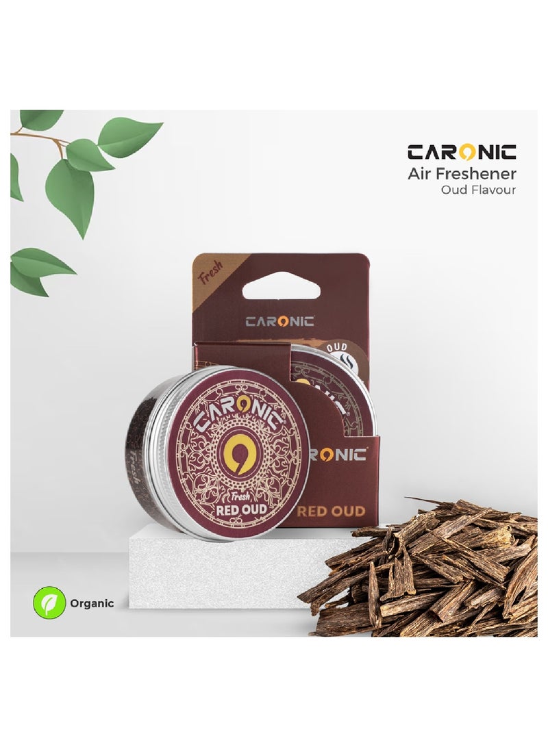 CARONIC Car Air Freshener with Adjustable Lid for Desired Strength for Auto or Home Oud Pack Of 3 - Image 5